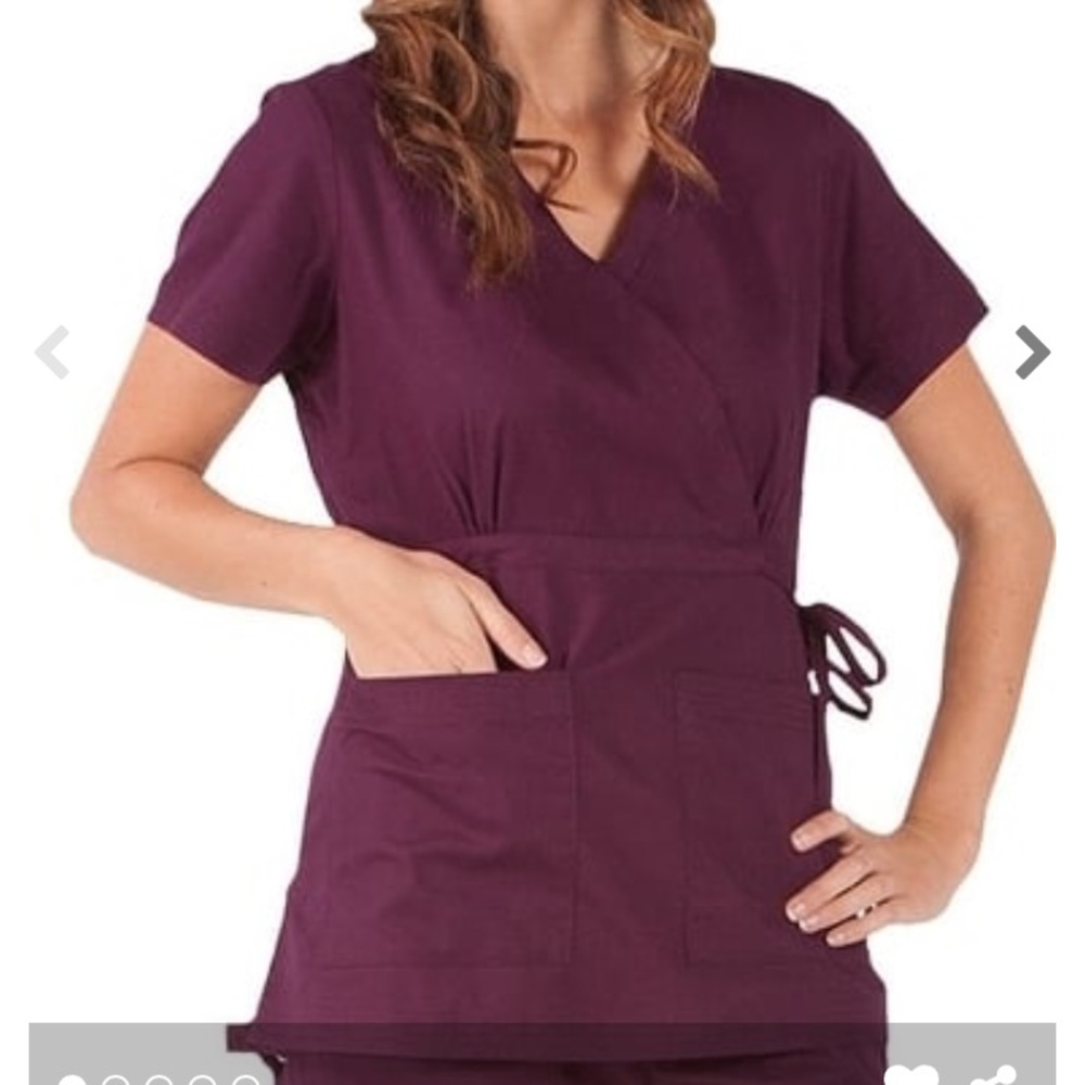 Koi Scrub Top